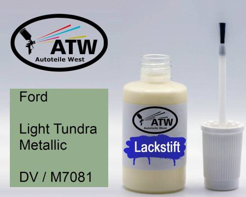 Ford, Light Tundra Metallic, DV / M7081: 20ml Lackstift, von ATW Autoteile West.